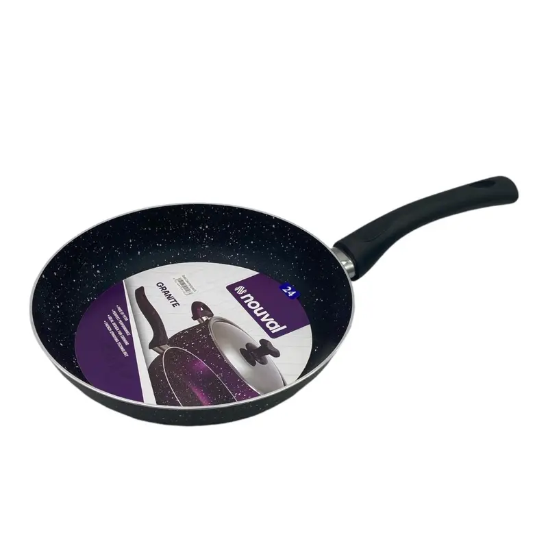 Black Granite Nouval Frying Pan 24 cm