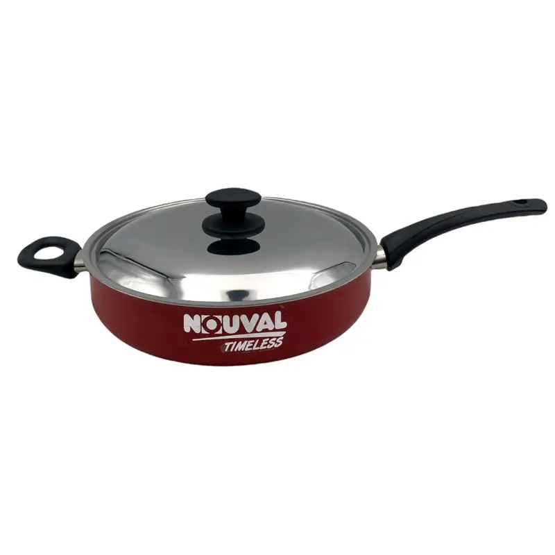 Aluminium sauteuse S/S cover 28cm