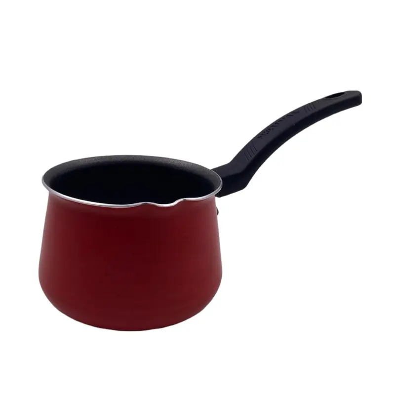 Aluminium Nouval coffee pot red 10.5 cm