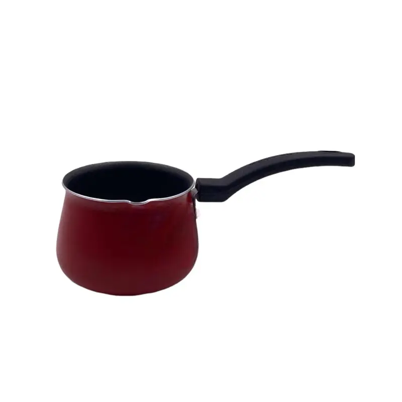 Aluminium Nouval coffee pot red 9 cm