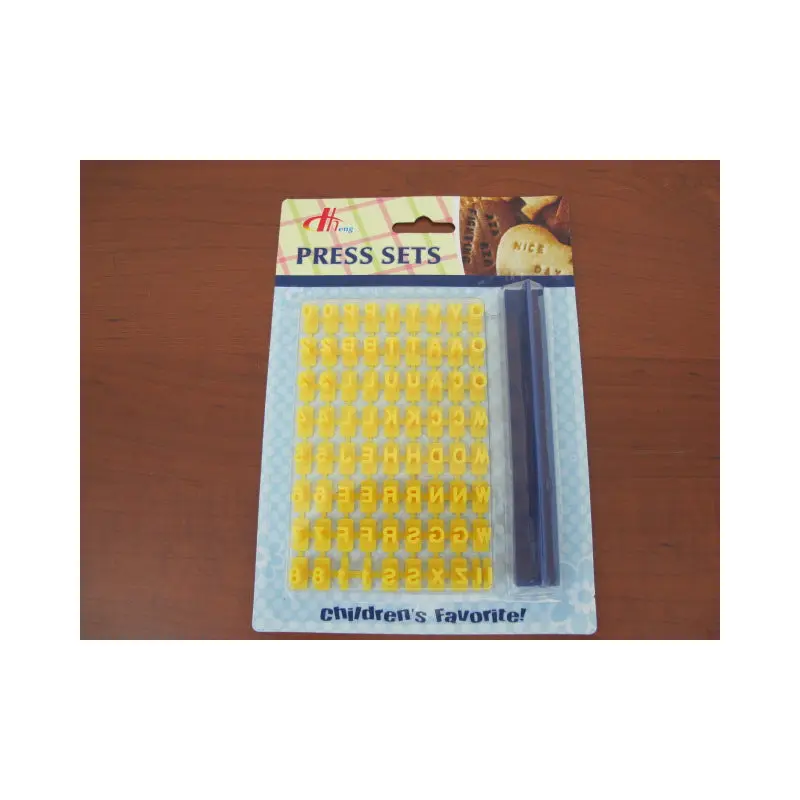 Alphabet Printing Stamp for Cookies