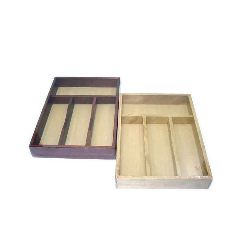 Wooden Cutlery Tray