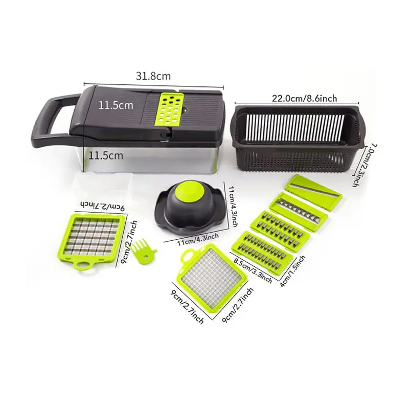 Vegetable Cutter Slicer and Dicer 8 In 1