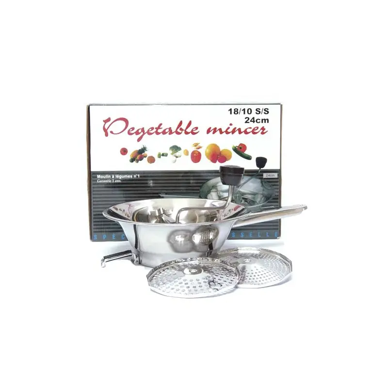 Vegetable Mill Stainless Steel 3 Blades