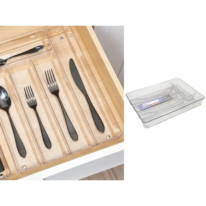 Utensil and Cutlery Drawer Organizer 5 Comp