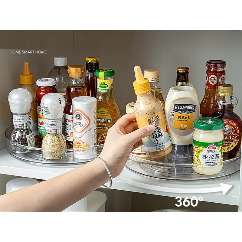 Transparent Rotating Rack 29 cm