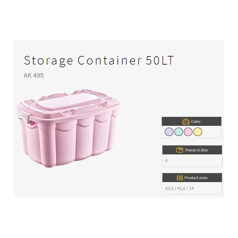 Toys Storage Box with Handle