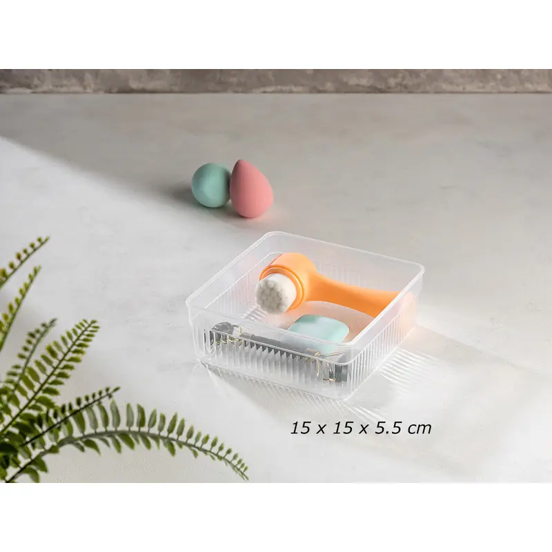 Transparent Drawer Organizer 15x15 cm