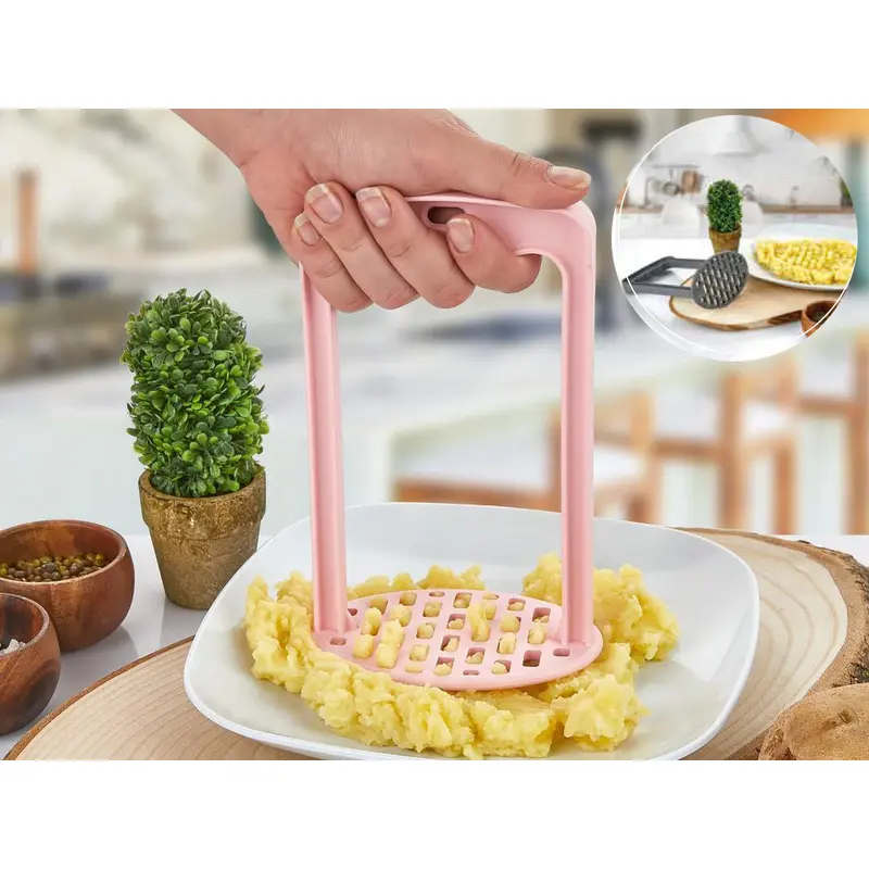 Strong plastic potato masher