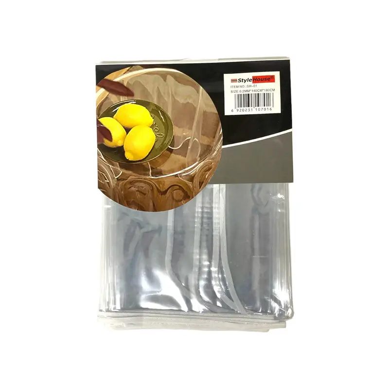 Super Transparent Table Cloth Rectangular 180 x 140  cm