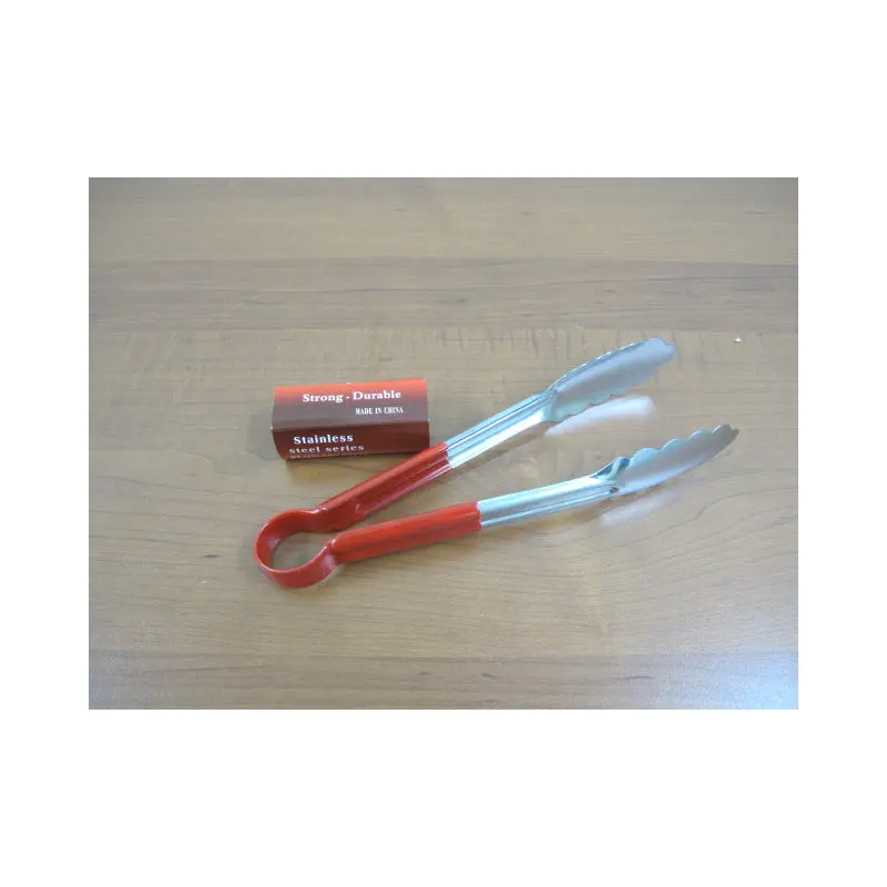 Stainless utility tong 23 cm