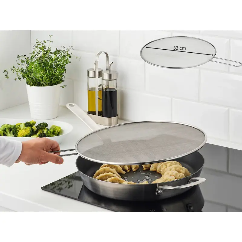 Stainless Steel Splatter Screen 33 cm