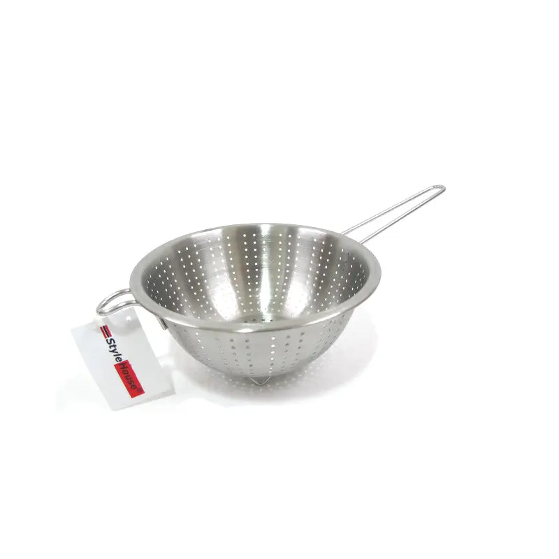 Stainless Steel punching strainer; 18 cm