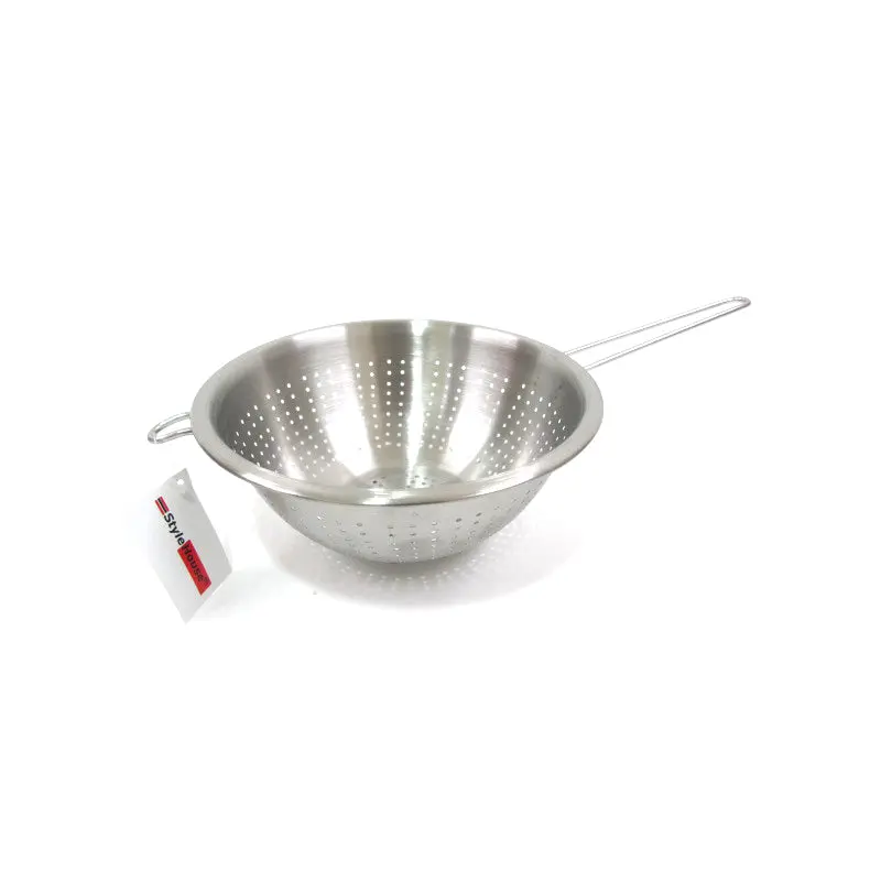 Stainless Steel punching strainer; 22 cm