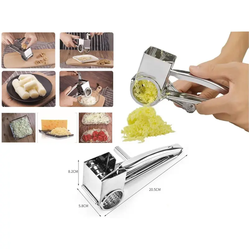 Stainless Steel Multifunctional Rotating Grater