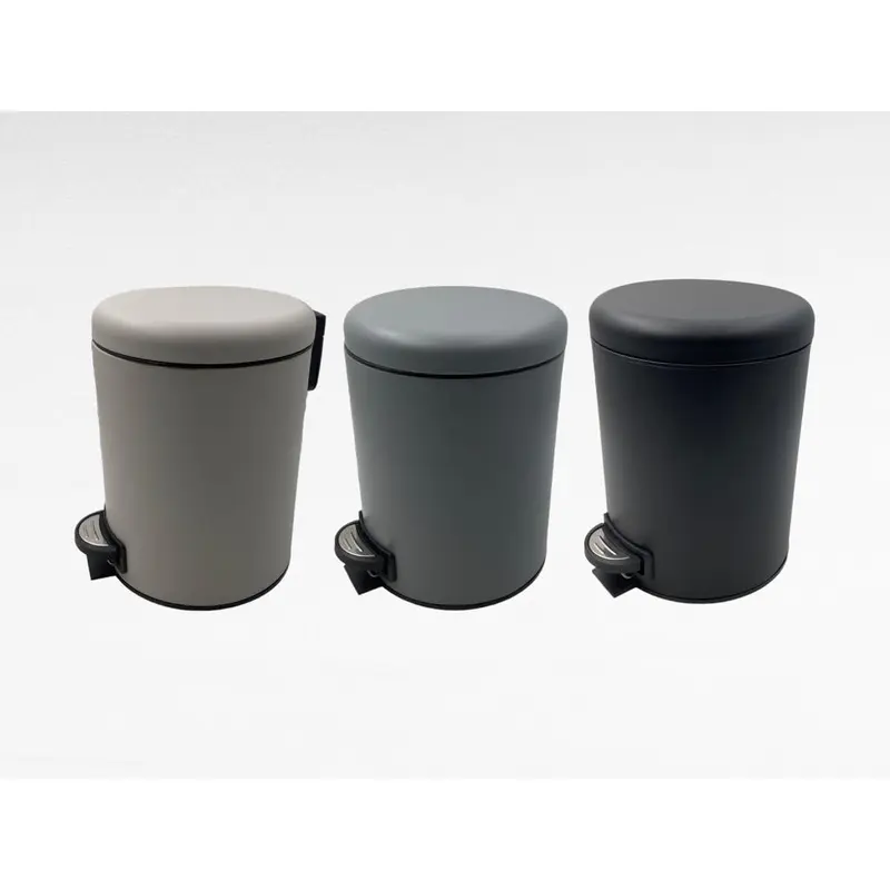 Stainless Steel Dustbin with pedal 5 lt