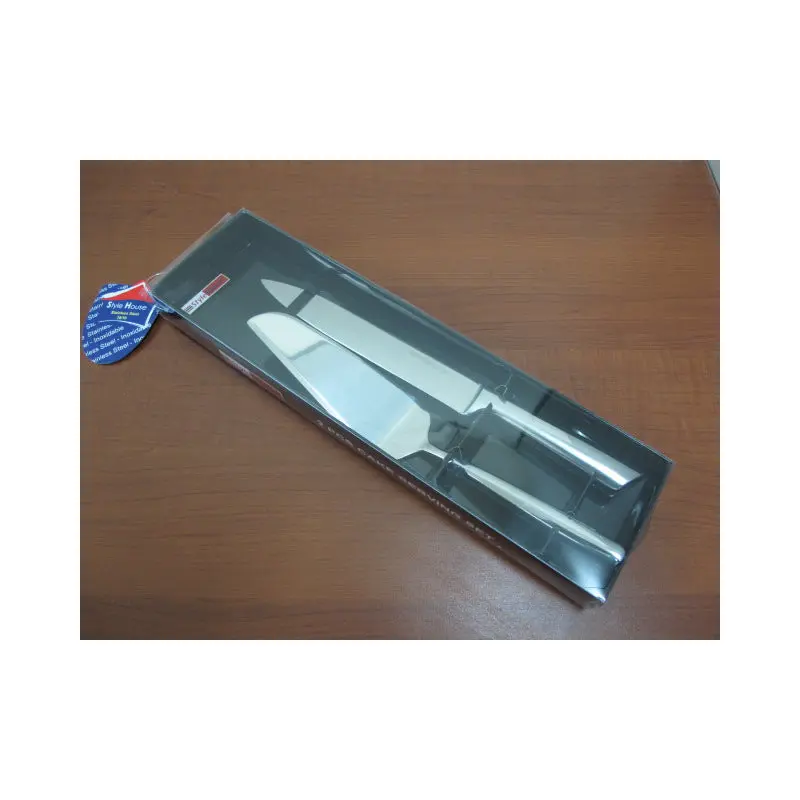 Stainless Steel Cake Serving Square Set