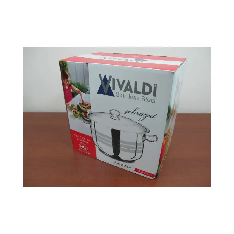 Stainless Steel Casserole; 32 cm