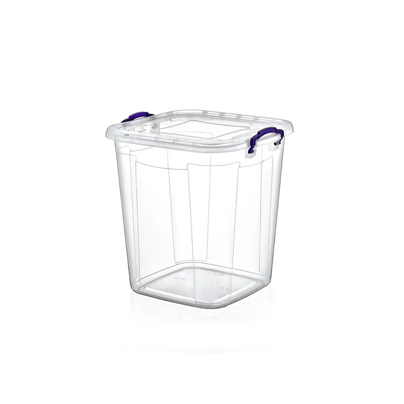 Squared Clear Storage Box 50 L