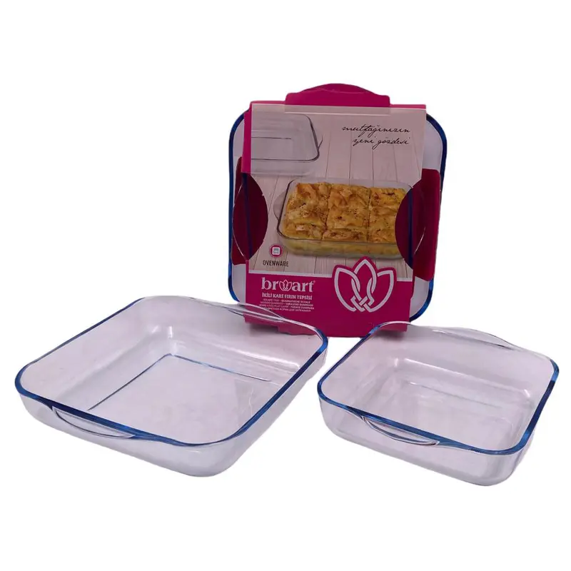 Squared Oven Tray Set of 2