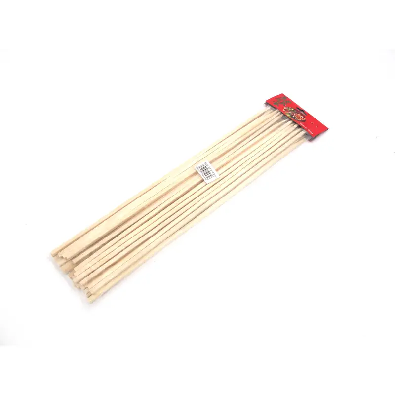 squared bamboo skewers; 35 cm X2