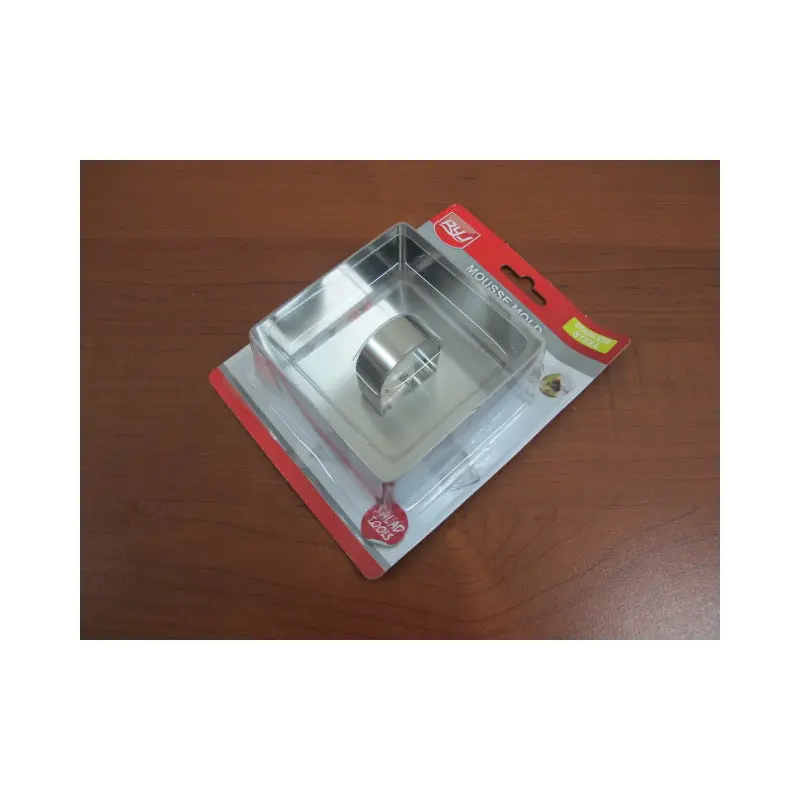 Square Cake Ring with Cover