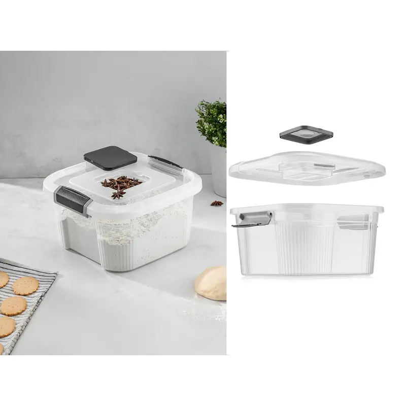 Square Plastic Royal Box 6 Lt with Anti Weevils Box