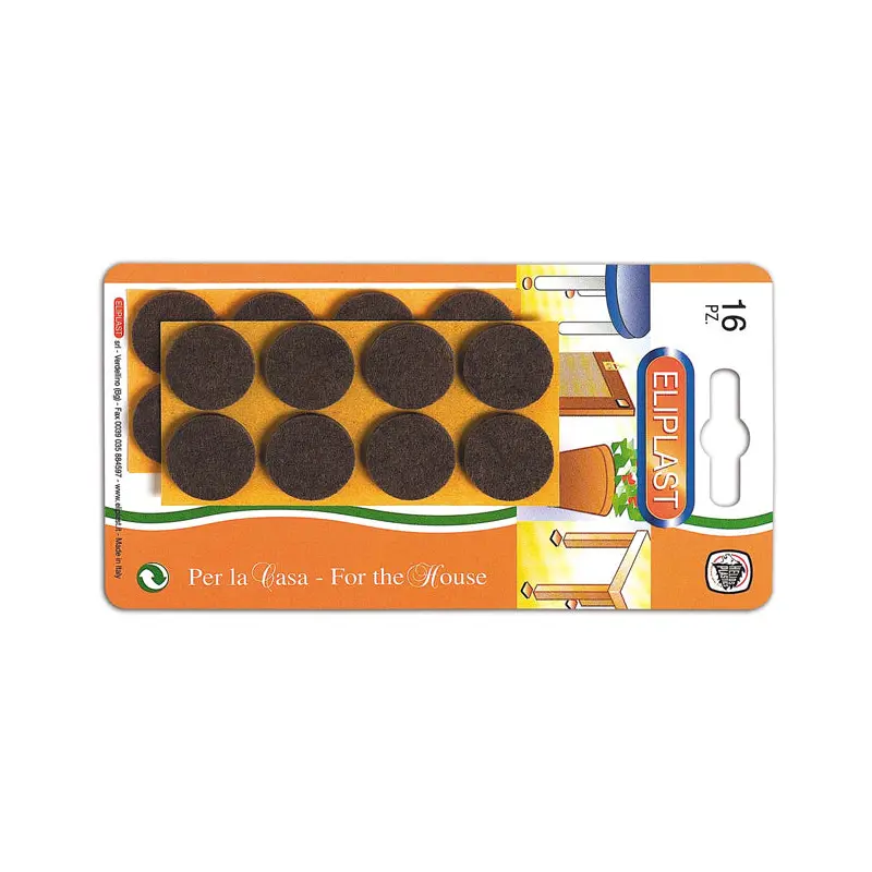 Small Round Sticky Felt x16