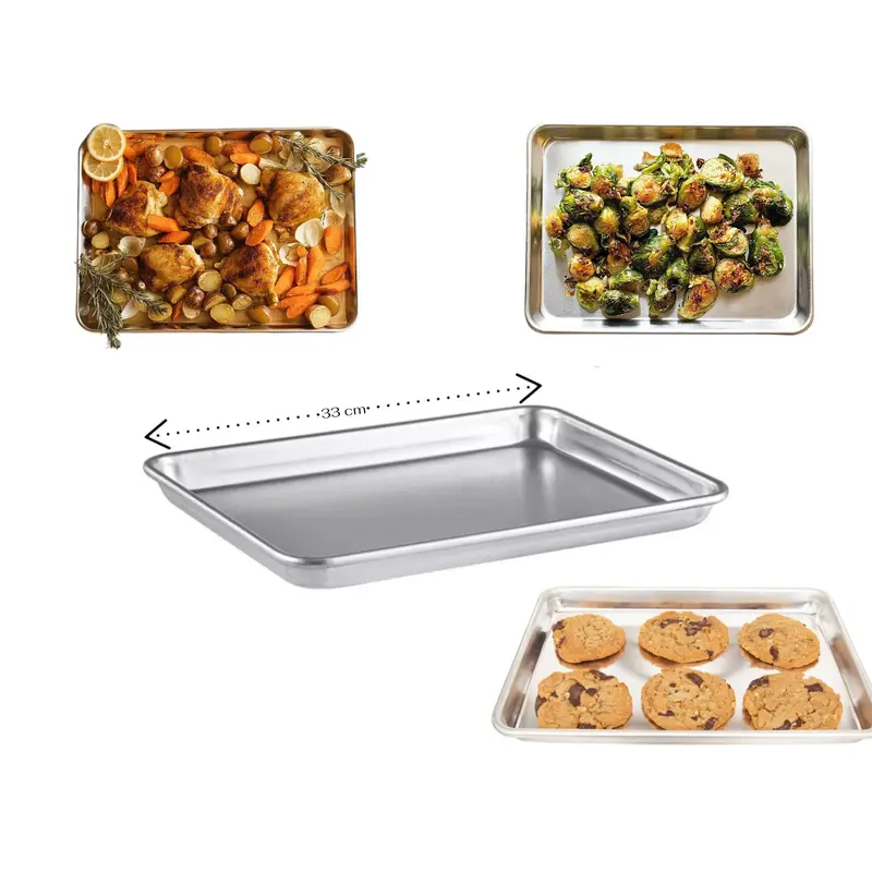 Small Aluminium baking pan 33 cm