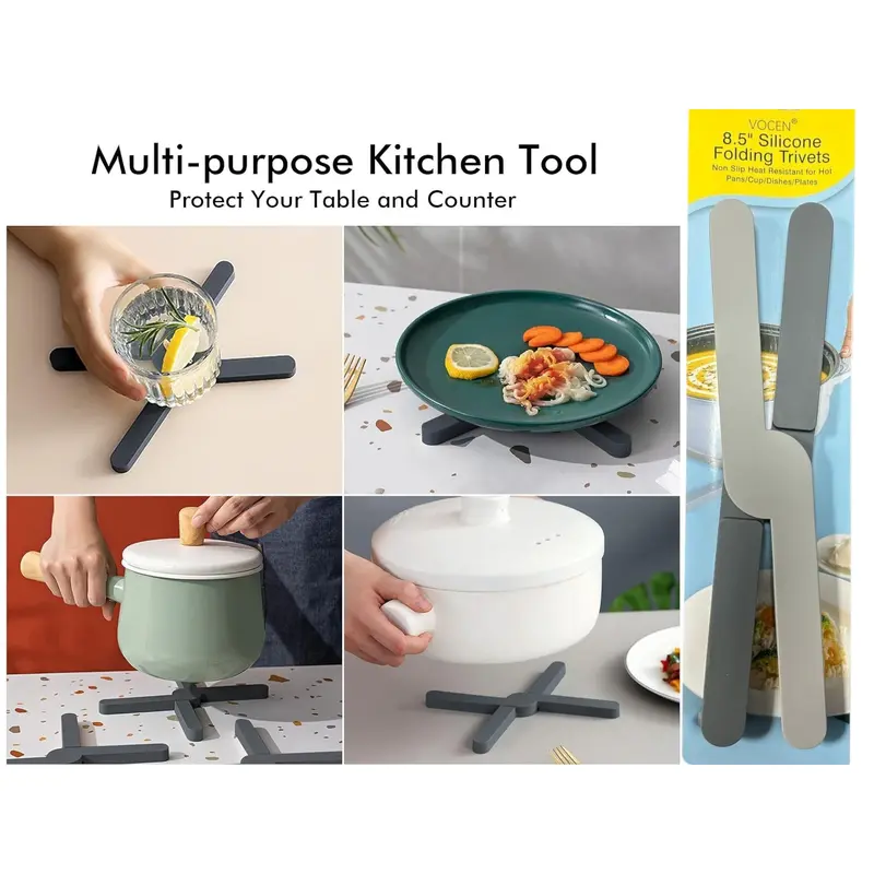 Silicone Folding Trivets