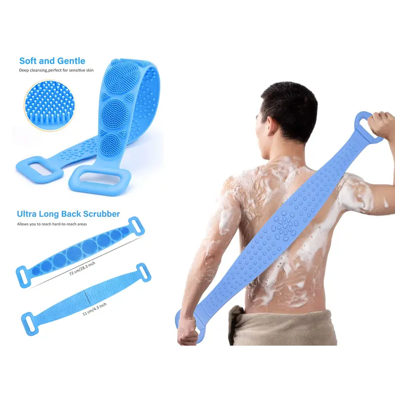 Silicone Back Scrubber for Shower