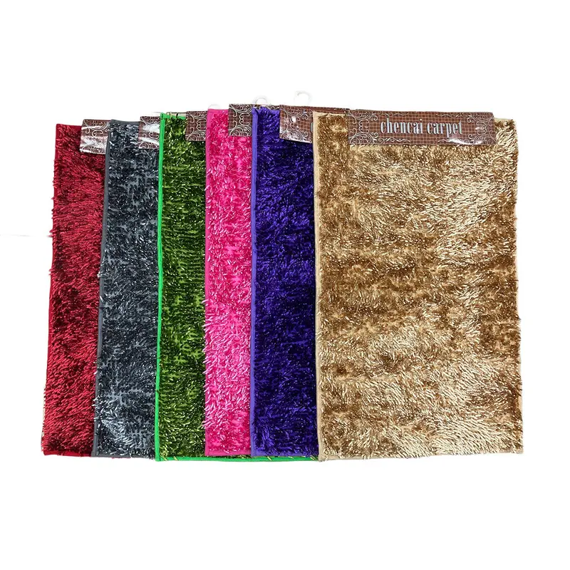Shiny Shag Bathroom Rug 80*50 cm