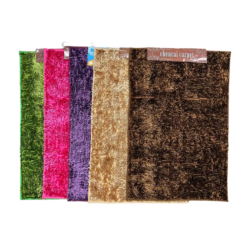 Shiny Shag Bathroom Rug 90*60 cm