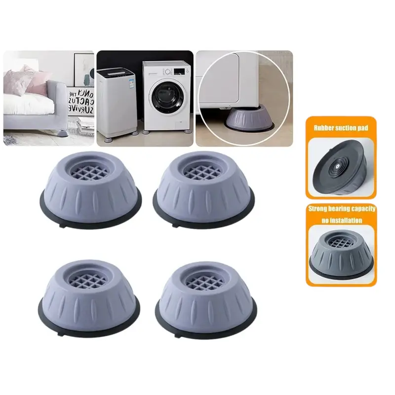 Set of 4 Anti Vibration Feet Pads for Washing Machine