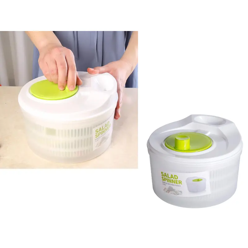 Salad Spinner 3L with Straight Sides