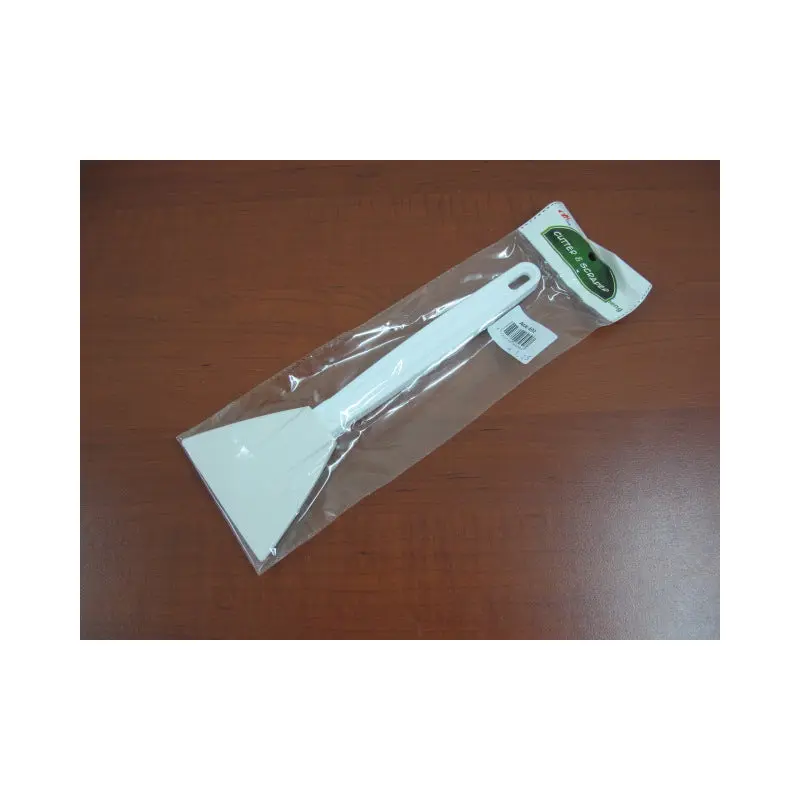 Rubber scraper with Long Plastic Handle 26cm