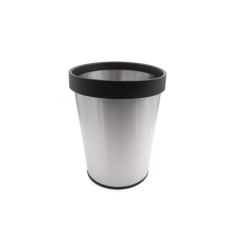 Round Stainless Dustbin 12 lt
