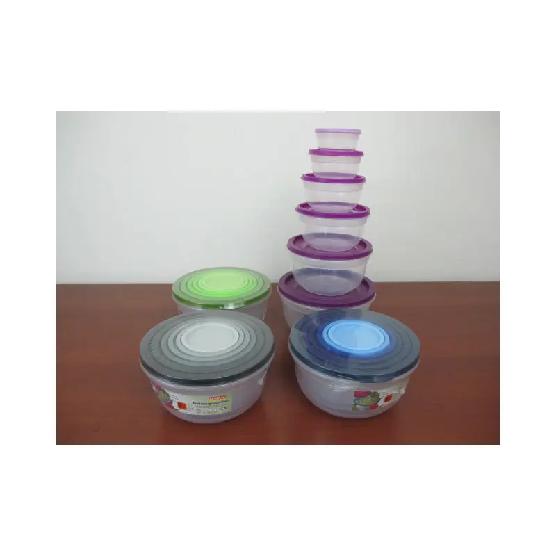 Round Storage Container Set of 6