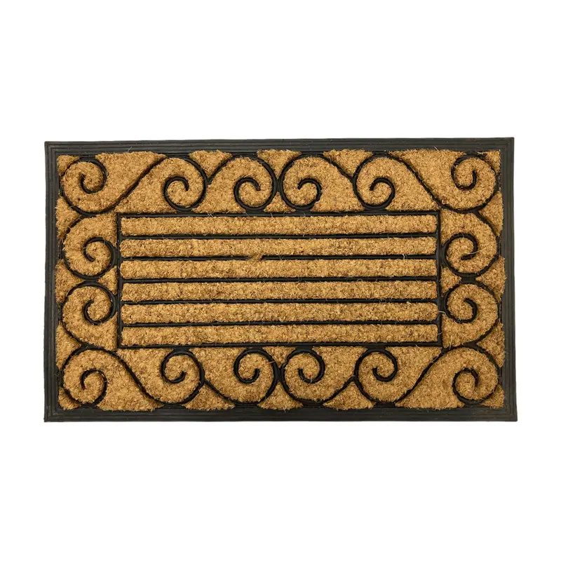 Rubber molded thick mat 75x45 cm