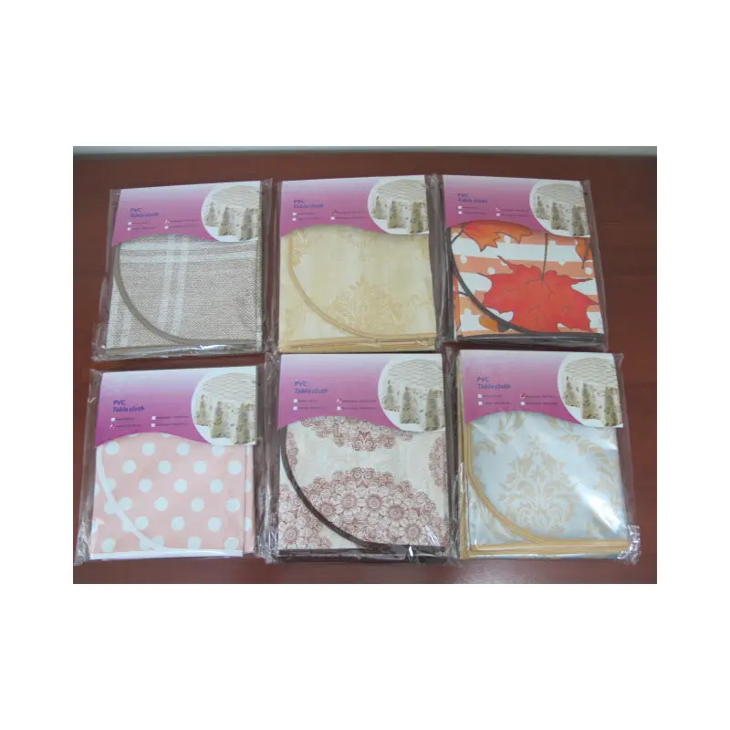 Round PVC Table Cloth; 140 cm