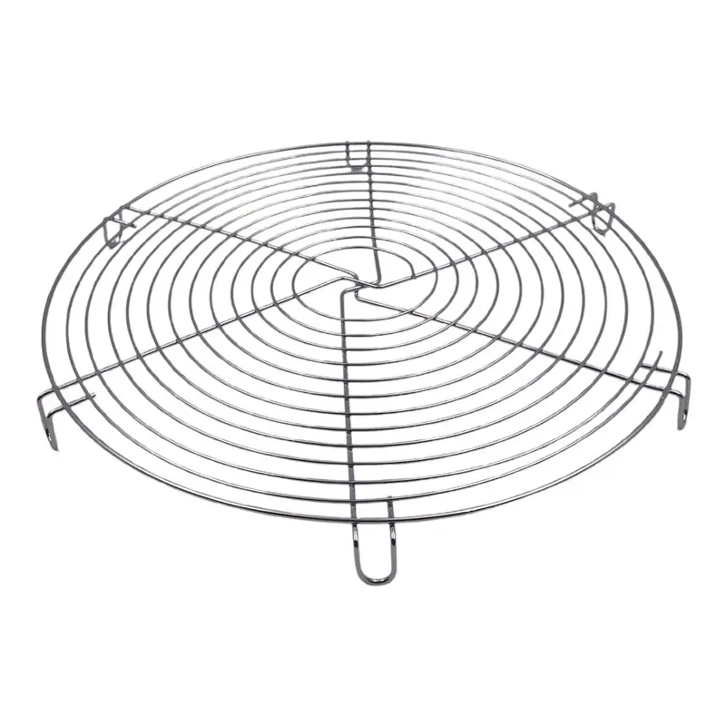 Round chrome Plasted Grill 30 cm