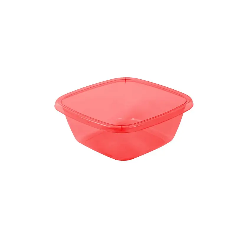 9,5 lt Transparent Square Basin