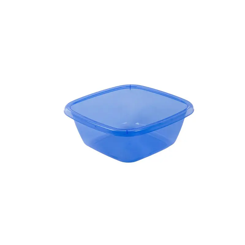 6 lt Transparent Square Basin