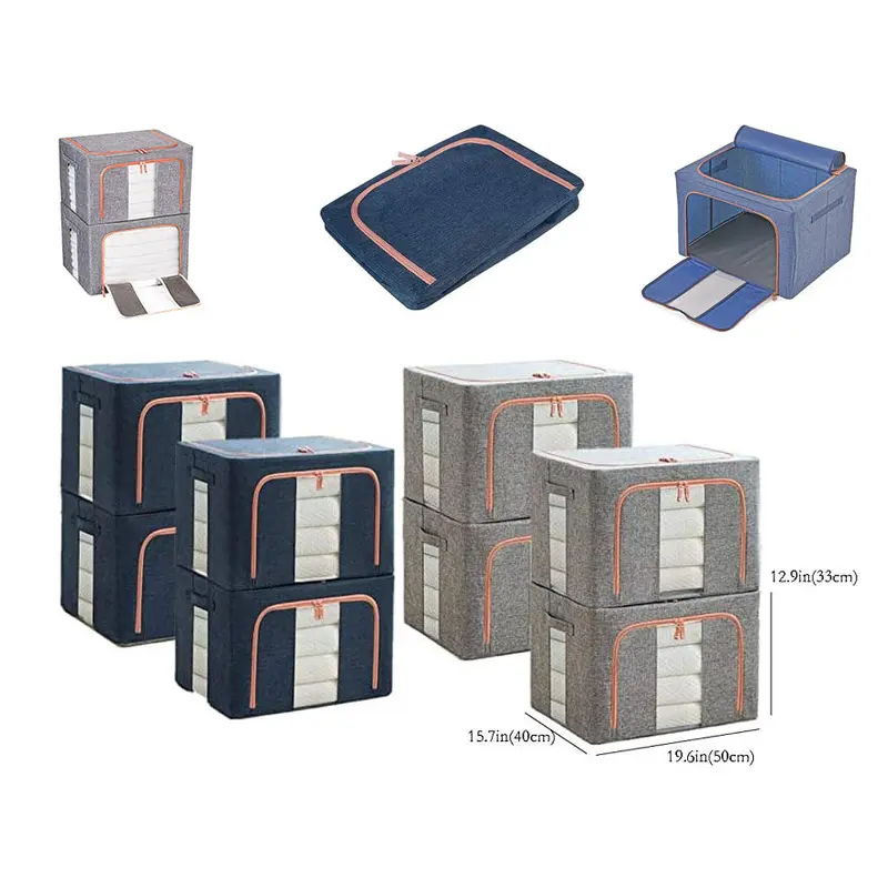 66 Litre Storage Box for Clothes Wardrobe