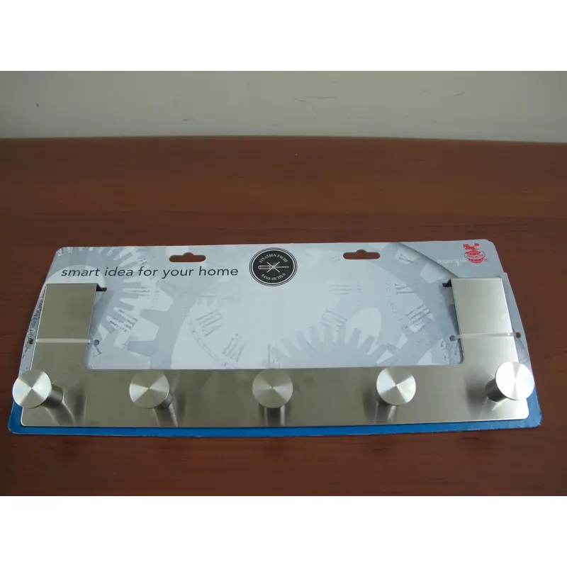 5 hooks stainless steel door hanger