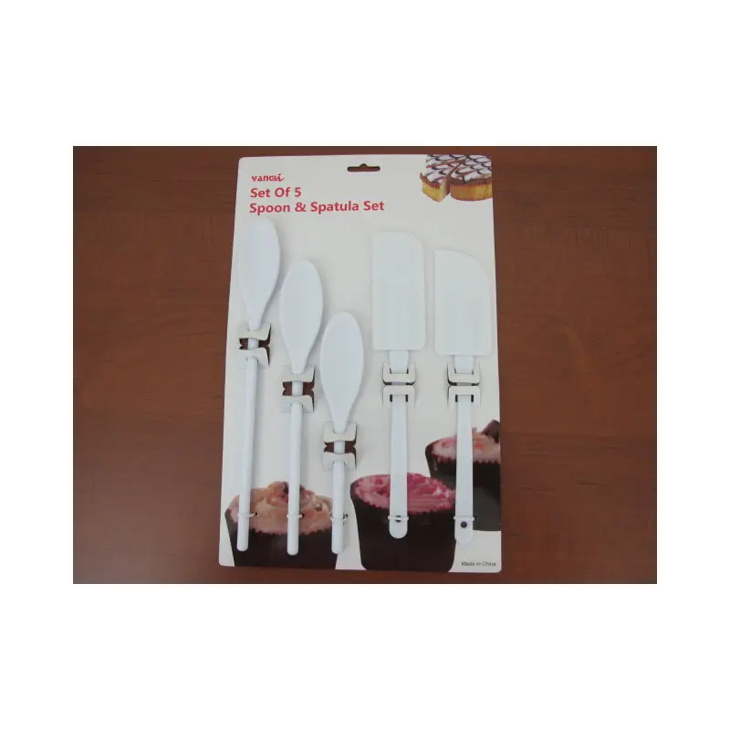 5 pieces Spoon and Spatula Set