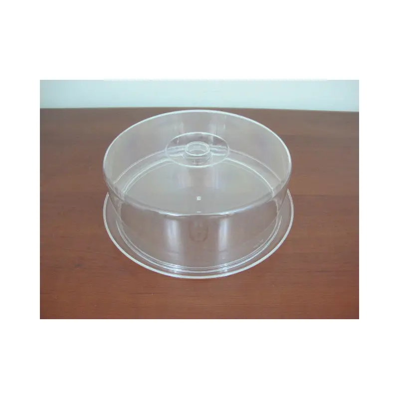 Round Acrylic Cake Stand Cover