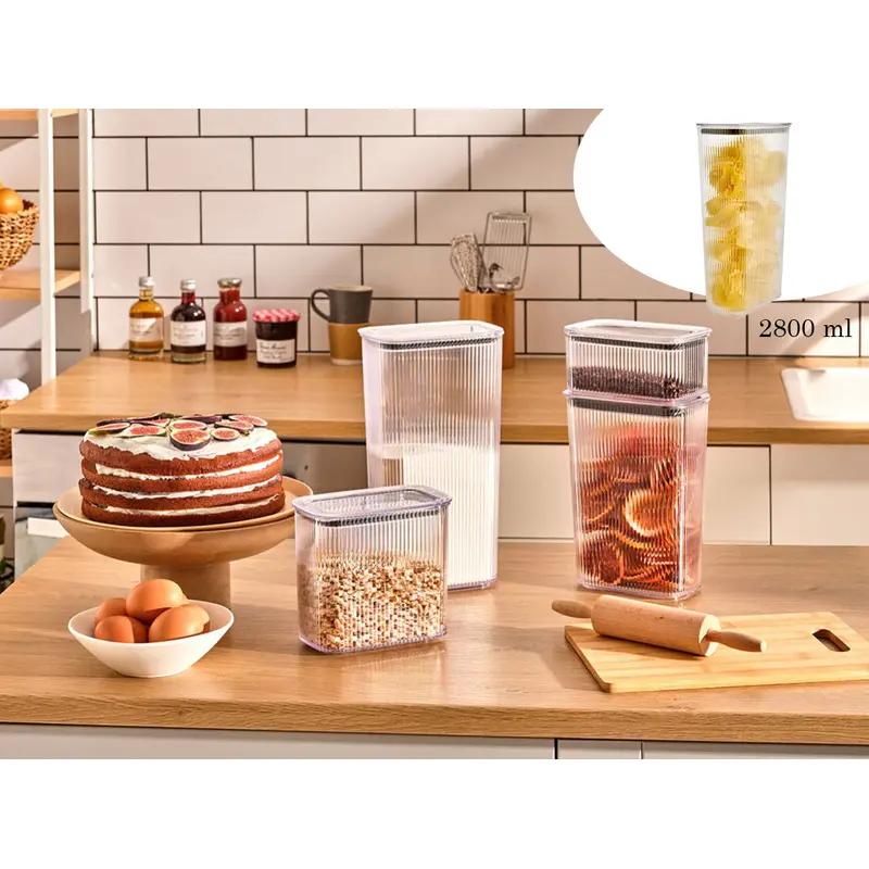 Roma Rectangular Food Box 2800 ml