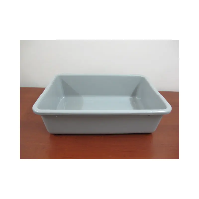 Rectangular plastic basin