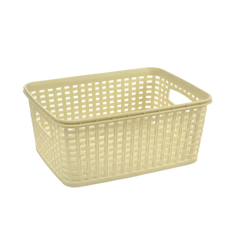 Rectangular High Rattan storage box